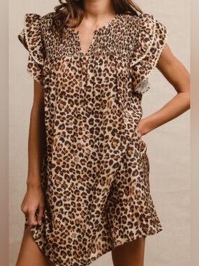 Bibi Leopard Dress